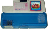 Karta Car With Calculator & Dual Sharpner Art Plastic Pencil Box