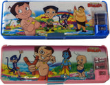Karta Chota Bheem Combo with LED Light Art Plastic Pencil Boxes