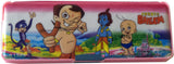 Karta Chota Bheem Combo with LED Light Art Plastic Pencil Boxes