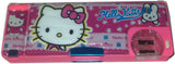 Karta Kitty Double Door & Dual Sharpner Art Plastic Pencil Box