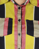 Kasturi Women's Striped Casual Shirt