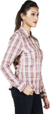 Kasturi Women's Checkered Casual Shirt