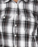 Kasturi Women's Checkered Casual Shirt