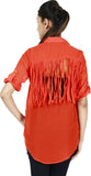 Kasturi Women's Solid Casual Shirt