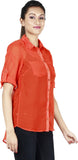 Kasturi Women's Solid Casual Shirt