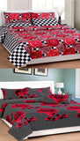 The Intellect Bazaar Cotton Cartoon Single Bedsheet