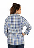 Bedazzle Women's Checkered Casual Shirt