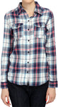 Bedazzle Women's Checkered Casual Shirt