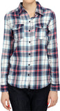 Bedazzle Women's Checkered Casual Shirt