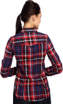 Bedazzle Women's Checkered Casual Shirt