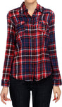 Bedazzle Women's Checkered Casual Shirt