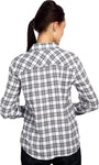 Bedazzle Women's Checkered Casual Shirt