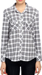 Bedazzle Women's Checkered Casual Shirt