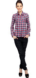 Bedazzle Women's Checkered Casual Shirt