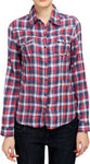 Bedazzle Women's Checkered Casual Shirt