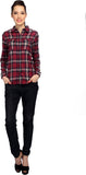 Bedazzle Women's Checkered Casual Shirt