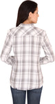 Bedazzle Women's Checkered Casual Shirt