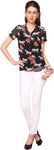 Bedazzle Women's Animal Print Casual Shirt