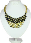Vinnis Alloy, Fabric Necklace