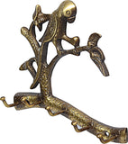Craftcart Parrot Antique Brass Key Holder