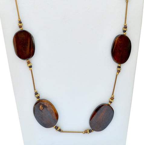 UpTown Wood Necklace
