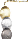 UpTown Black Silver Plated Metal, Alloy Necklace