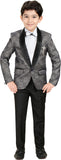 Kute Kids Coat Suit Set Solid Boy's Suit