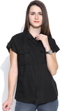 Silly People Women's Solid Casual Shirt