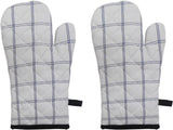Cotonex Black, White Cotton Kitchen Linen Set