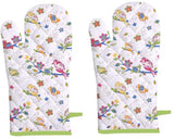 Cotonex Multicolor Cotton Kitchen Linen Set