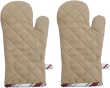 Cotonex Beige Cotton Kitchen Linen Set
