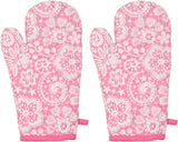 Cotonex Pink Cotton Kitchen Linen Set