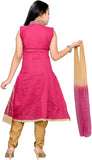 Aarika Girl's Kurta and Churidar Set