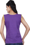 S9 WOMEN Casual Sleeveless Solid Women's Top