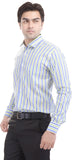 Kayara Collection Men's Striped Formal Shirt