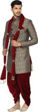 Khaan Saab Editions Woven Sherwani