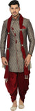 Khaan Saab Editions Woven Sherwani