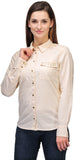 Kiosha Women's Solid Casual Shirt