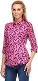 Kiosha Women's Printed Casual Shirt