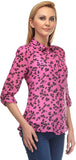 Kiosha Women's Printed Casual Shirt
