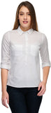 Kiosha Women's Solid Casual Shirt