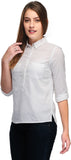 Kiosha Women's Solid Casual Shirt