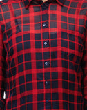 Kiosha Women's Checkered Casual Shirt