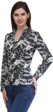 Kiosha Women's Printed Casual Shirt