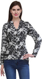Kiosha Women's Printed Casual Shirt