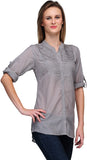 Kiosha Women's Solid Casual Shirt