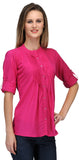 Kiosha Women's Solid Casual Shirt