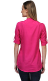 Kiosha Women's Solid Casual Shirt