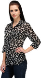 Kiosha Women's Printed Casual Shirt