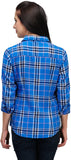 Kiosha Women's Checkered Casual Shirt